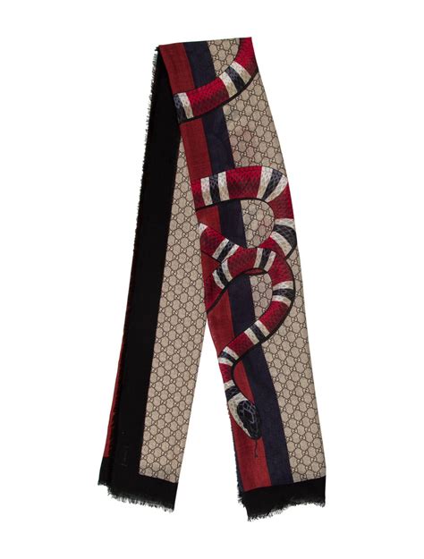 gucci pink check scarf|Gucci scarf snake print.